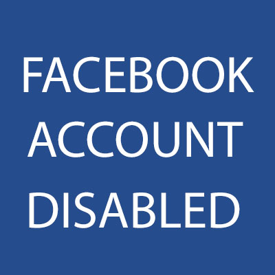 Facebook Account Disabled