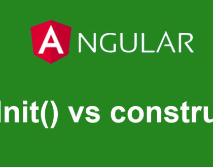 Angular ngOnInit